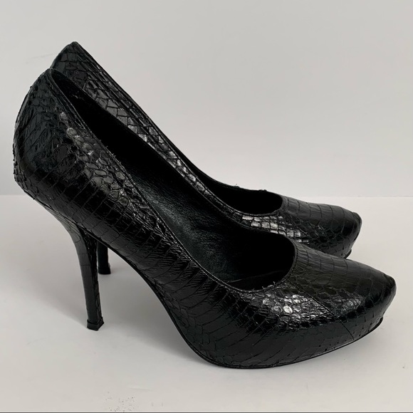 Elizabeth and James Shoes - Elizabeth and James snakeskin pump